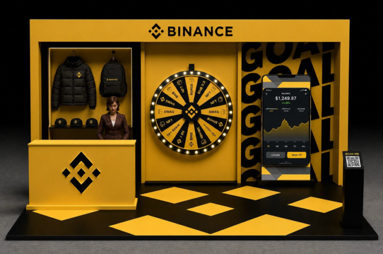 Binance faz ativações em SP e no Rio durante período de jogos do Brasil