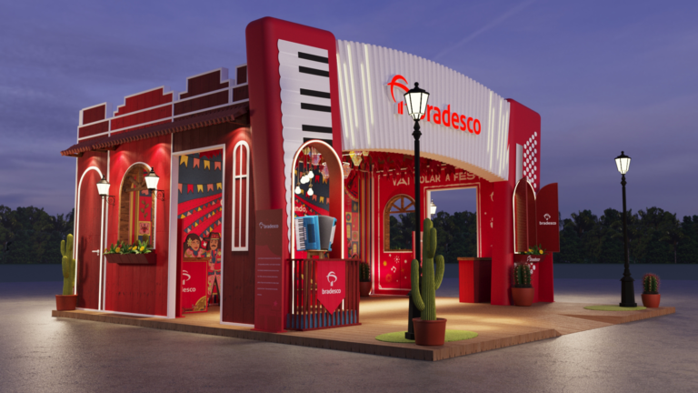 Bradesco leva ativações às festas de São João em Campina Grande e Caruaru