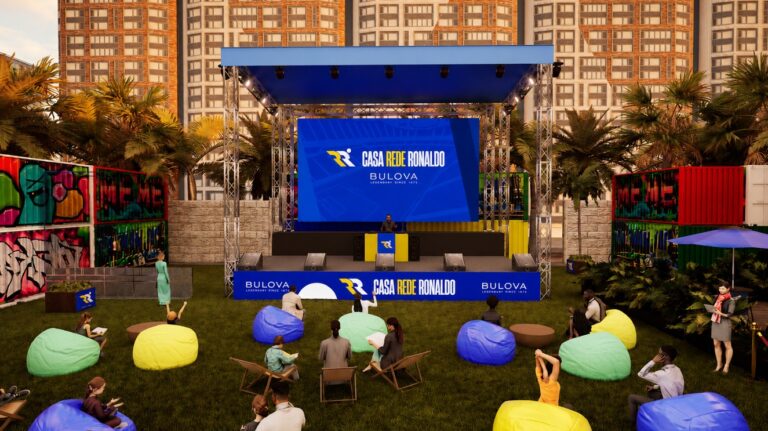 Bulova leva experiência premium à Casa Rede Ronaldo para a Copa