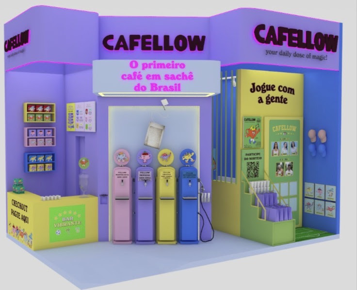 Cafellow aposta em experiência imersiva na Naturaltech 2026