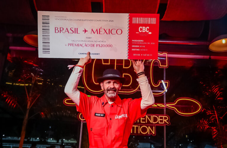 Campari Bartender Competition 2026 consagra campeão nacional
