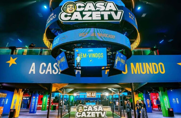 Casa CazéTV estreia em São Paulo com transmissão, música e experiências para a Copa do Mundo