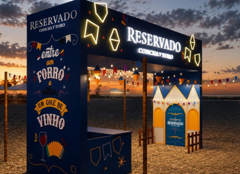 Reservado leva ativações ao Camarote Arraiá da Conquista