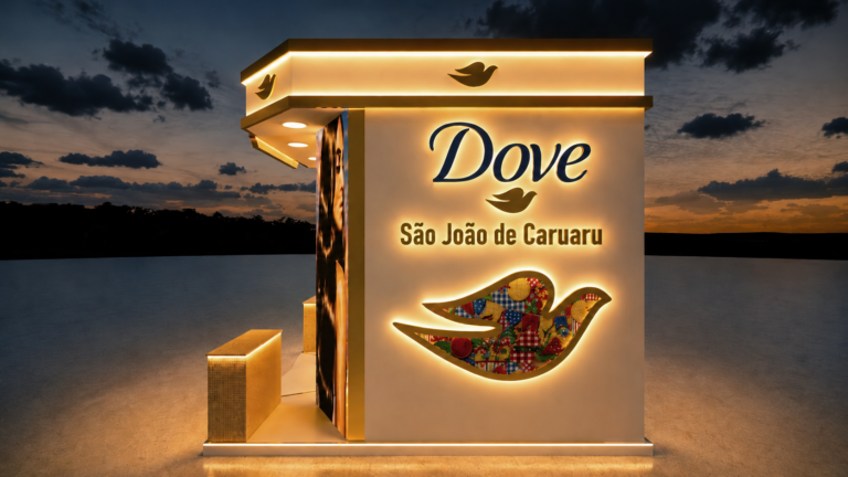 Dove estreia no São João de Caruaru com ativação de cuidados capilares