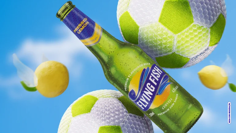 Flying Fish aposta no “Gol de Peixinho” em estreia como patrocinadora da Copa do Mundo FIFA 2026