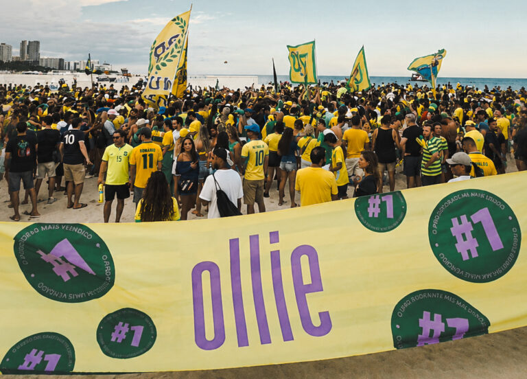 Ollie leva ativações de proteção solar para torcedores brasileiros nos EUA