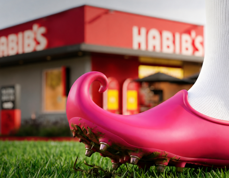 Habib’s dá Bib’sfiha Brasil para clientes que forem às lojas usando calçado rosa