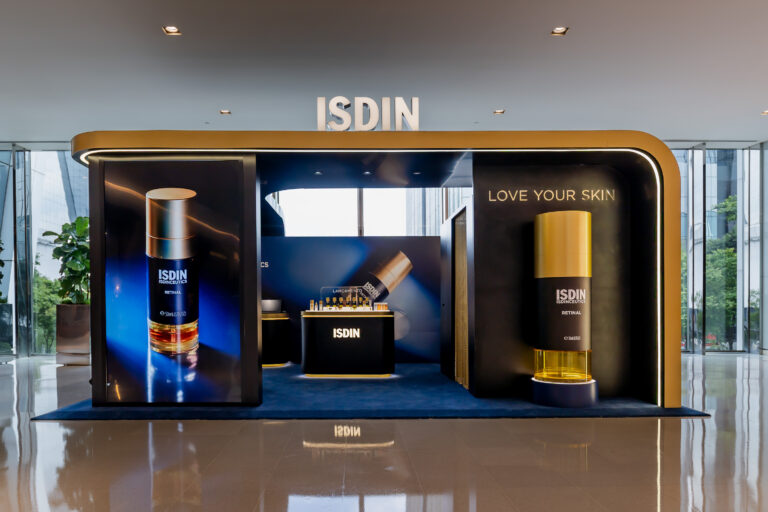 ISDIN apresenta novo Isdinceutics Retinal com pop-up store em São Paulo