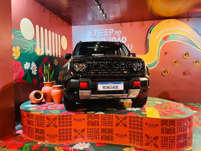 Jeep ativa patrocínio no São João de Caruaru com presença do Novo Renegade Willys