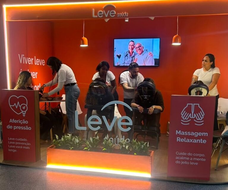 Leve Saúde leva ativações de bem-estar e autocuidado ao CardioFUT 2026