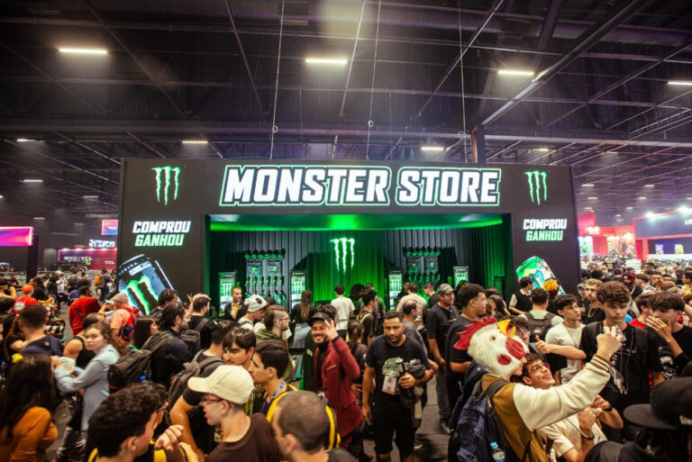 Monster Energy na Brasil Game Show 2026 terá arena gamer e experiência exclusiva