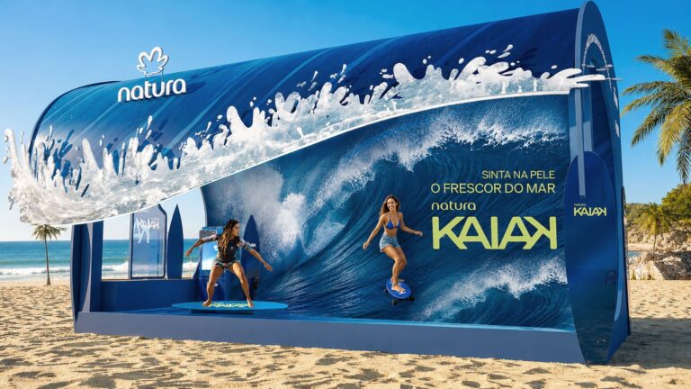 Natura Kaiak patrocina VIVO Rio Pro e leva ativações