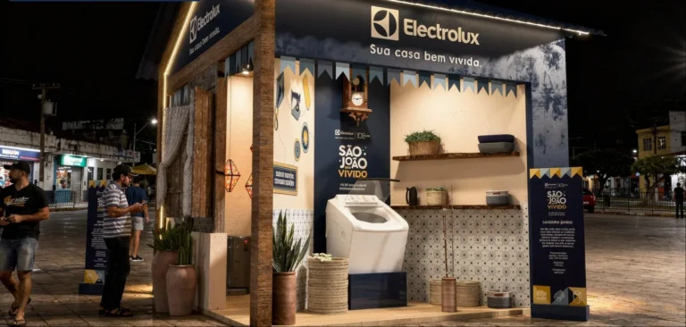 Electrolux celebra 100 anos no Brasil com ativações no São João de Caruaru 2026