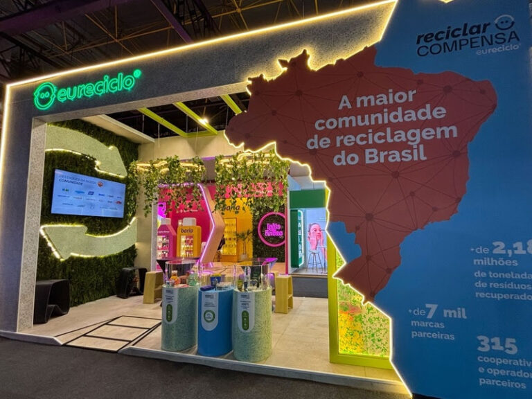 eureciclo leva debate sobre embalagens sustentáveis à Naturaltech 2026