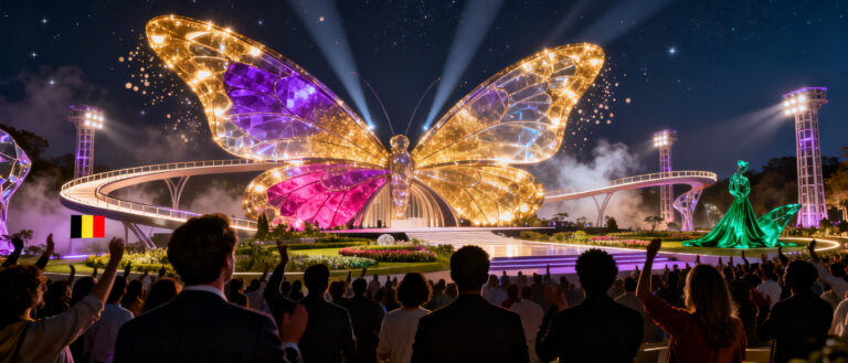 KuCoin apresenta palco Celestia no Tomorrowland Bélgica 2026