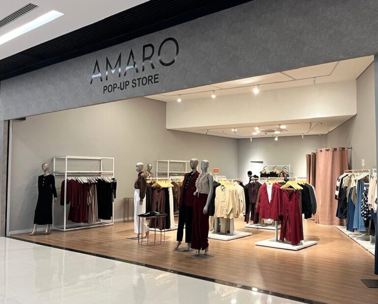 AMARO inaugura pop-up store em São Paulo