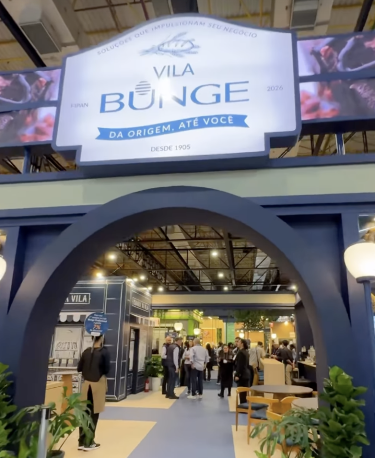 Bunge apresenta novos produtos e experiências na FIPAN 2026