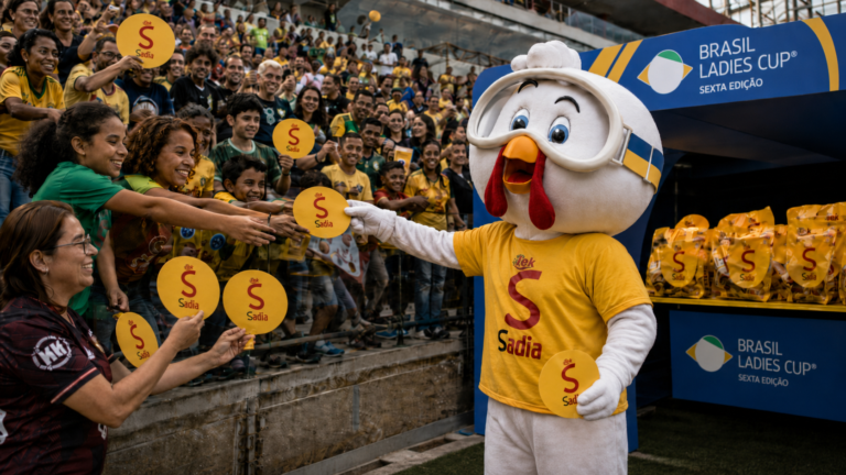 Sadia patrocina Brasil Ladies Cup e amplia presença no futebol feminino