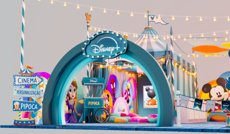 Disney+ e Disney Jr vão ao Festivalzinho 2026 com cineminha e pipoca