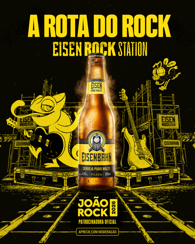 Eisenbahn amplia Rota do Rock com ativações em bares antes do João Rock 2026