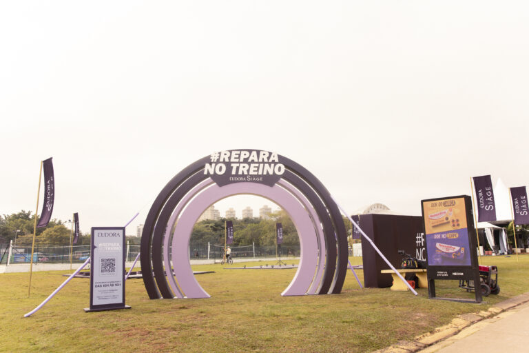 Eudora ocupa o Parque Villa-Lobos com ativações do movimento #ReparaNoTreino