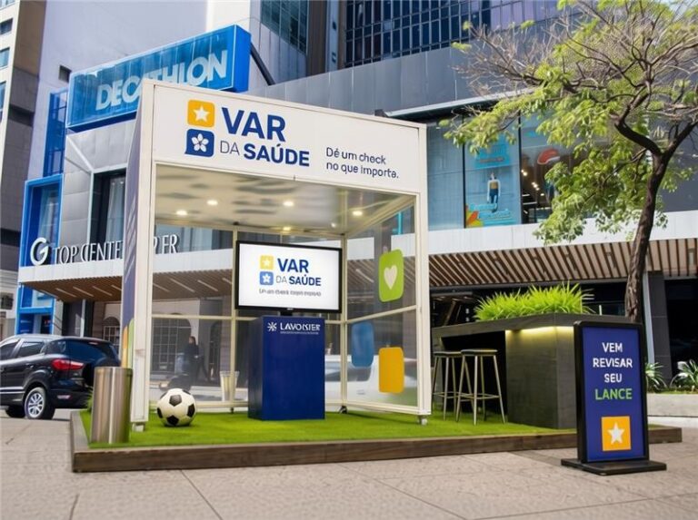 Lavoisier leva “VAR da Saúde” à Paulista em ativação gratuita sobre autocuidado