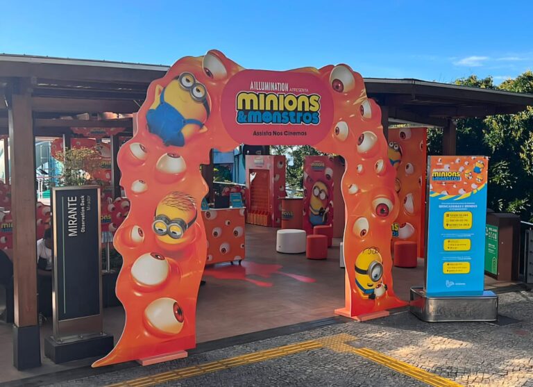 Minions & Monstros ganha experiência no Bondinho Pão de Açúcar