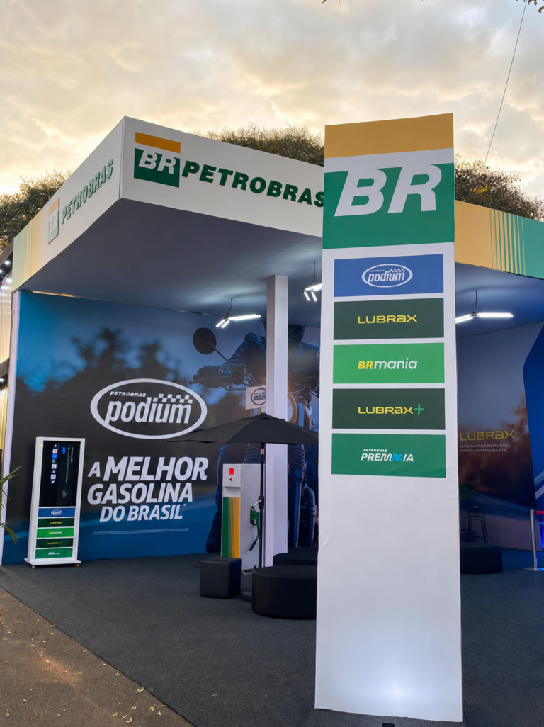 Vibra leva Petrobras Podium e experiências ao Capital Moto Week 2026