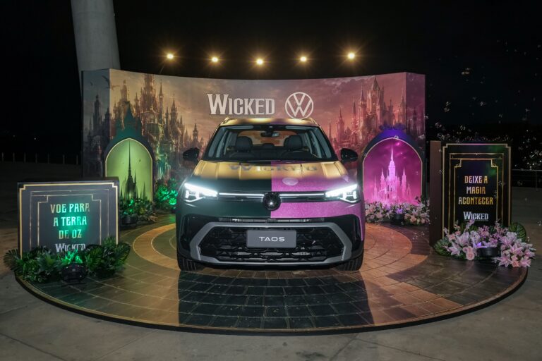 Volkswagen transforma Novo Taos em obra inspirada em Wicked