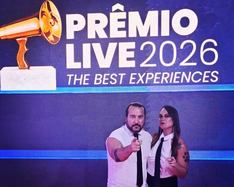 4 Hands DJ leva performance interativa ao Prêmio Live 2026