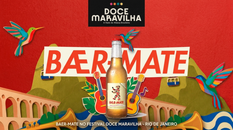 Baer-Mate estreia como patrocinadora do Doce Maravilha com ativação interativa