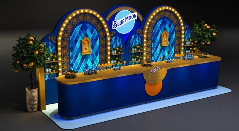 Blue Moon instala bar exclusivo na nova temporada do Cirque du Soleil no Brasil