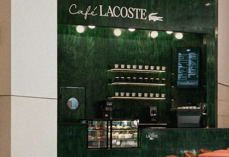 Café Lacoste estreia na América Latina com unidade em São Paulo