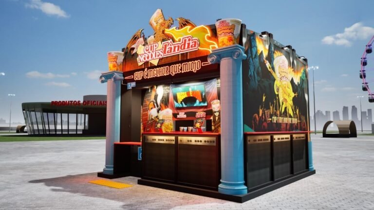 Cup Noodles leva três espaços e ambulantes ao Rock in Rio 2026