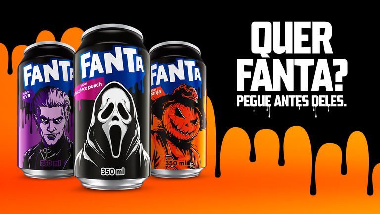 Fanta cria Universo Assombrado com Ghost Face, IA e latas colecionáveis