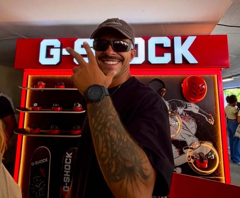 G-SHOCK ativa patrocínio da SLS Rio Takeover com brindes e desafio de skate