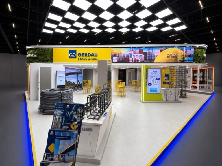 Gerdau leva aço de baixa emissão e demonstração tecnológica ao Concrete Show 2026