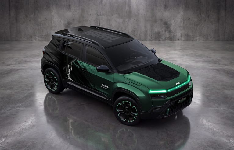 Jeep Avenger inspirado no Doutor Destino vai ao Festival Interlagos 2026