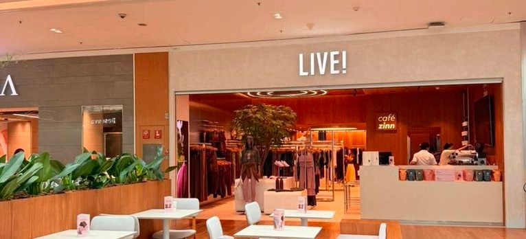 LIVE! abre loja-conceito com Café zinn no Rio