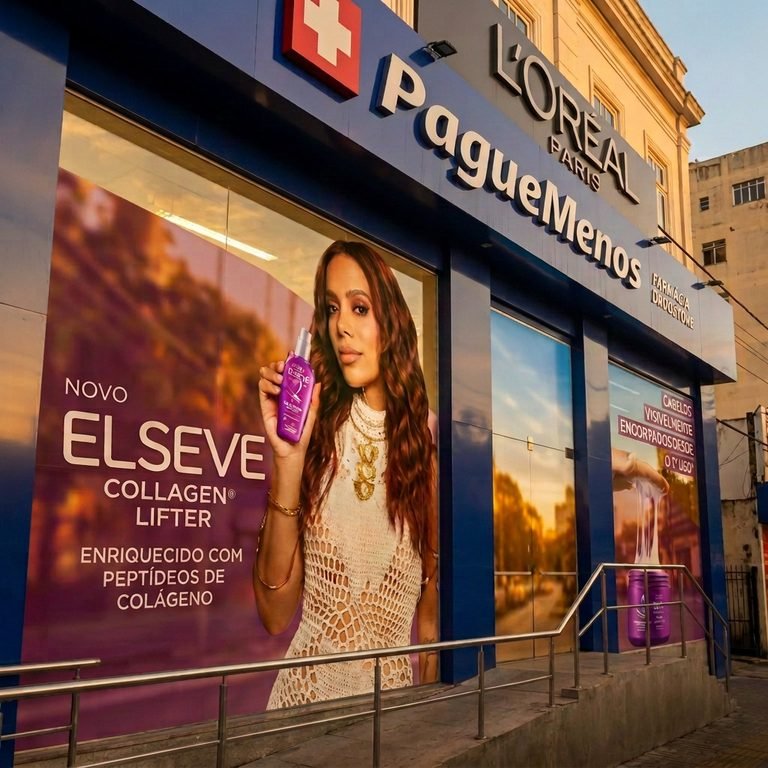 Pague Menos e L'Oréal Paris fazem ativação de Elseve Collagen Lifter em Salvador
