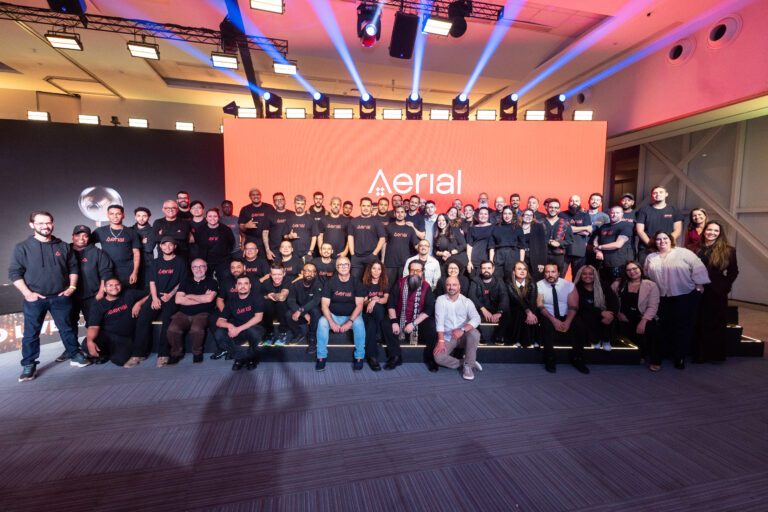 Aerial levou mais de 60 profissionais e 30 toneladas de equipamentos ao Prêmio Live 2026