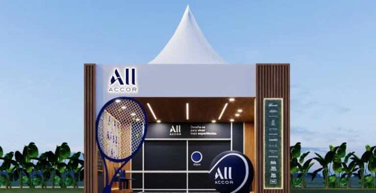 ALL Accor leva desafio de tênis com brindes e ranking diário ao SP Open 2026