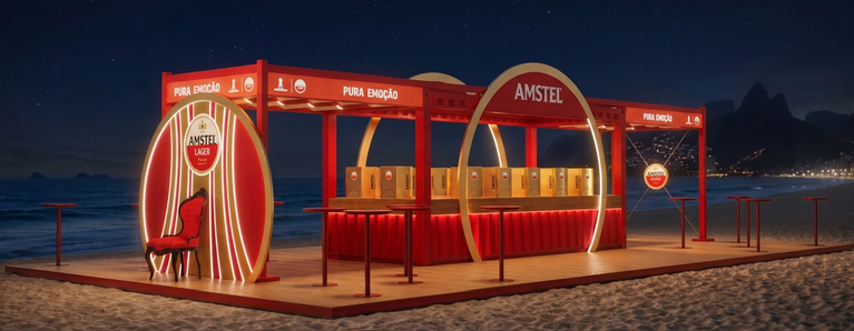 Amstel participa da Libertadores Experience no Rio