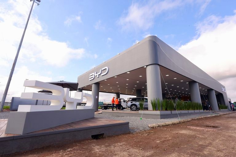 BYD na Expointer 2026 destaca ecossistema de mobilidade e energia