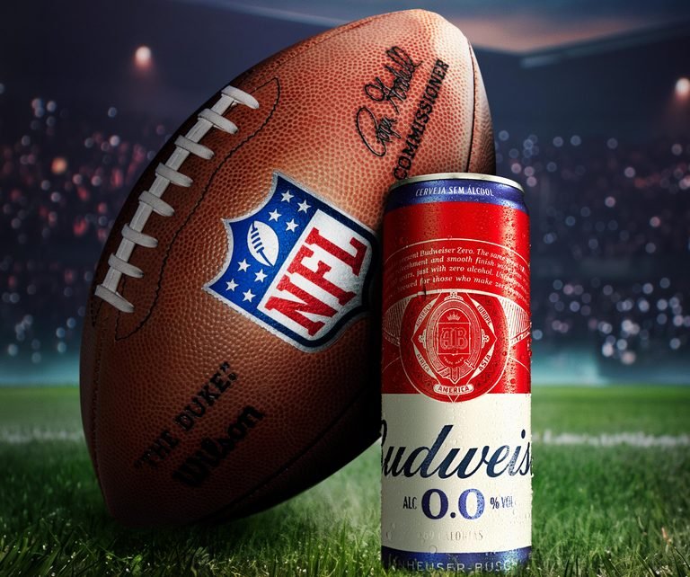 Budweiser coloca Bud Zero no centro das ativações do NFL Rio Game 2026