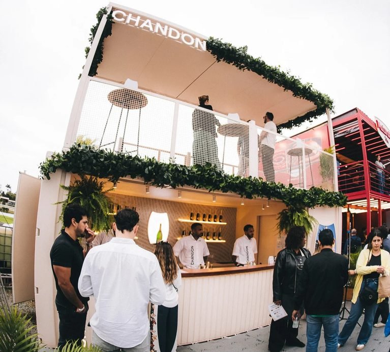 Chandon leva bar container e carrinhos volantes ao Rio Gastronomia 2026