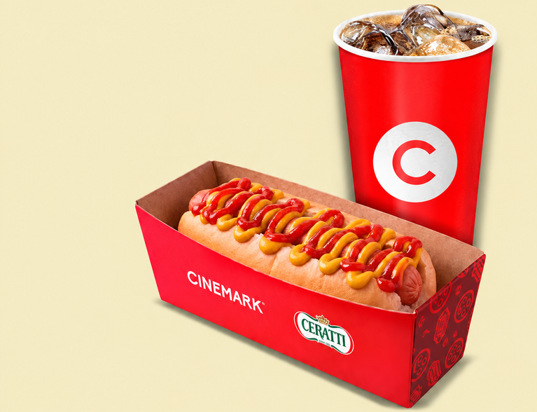 Ceratti e Cinemark ampliam experiência gastronômica no cinema com novos hot-dogs