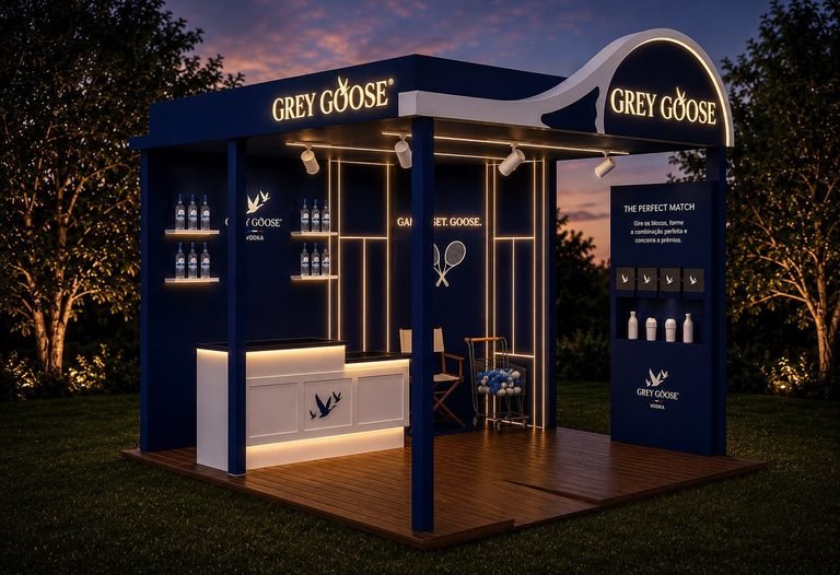 Grey Goose tem jogo com brindes e drink exclusivo ao SP Open 2026