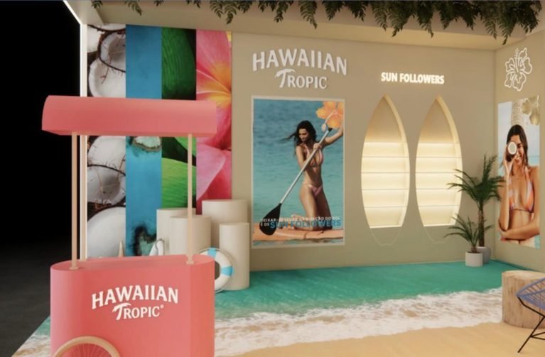 Hawaiian Tropic lança novos protetores em experiência na Beauty Fair 2026