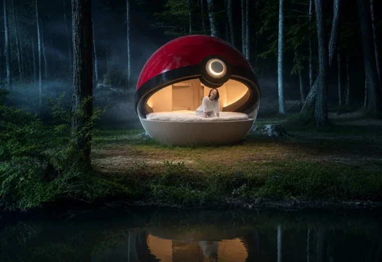 Pokébola vira uma hospedagem de tamanho real no Japão